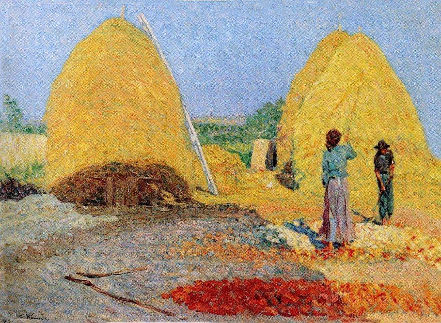 La battitura del grano